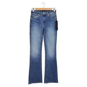 Edwin Lark Mid Rise Bootcut Denim Jean Flashback Blue Size 24 NWT EW2061ICS